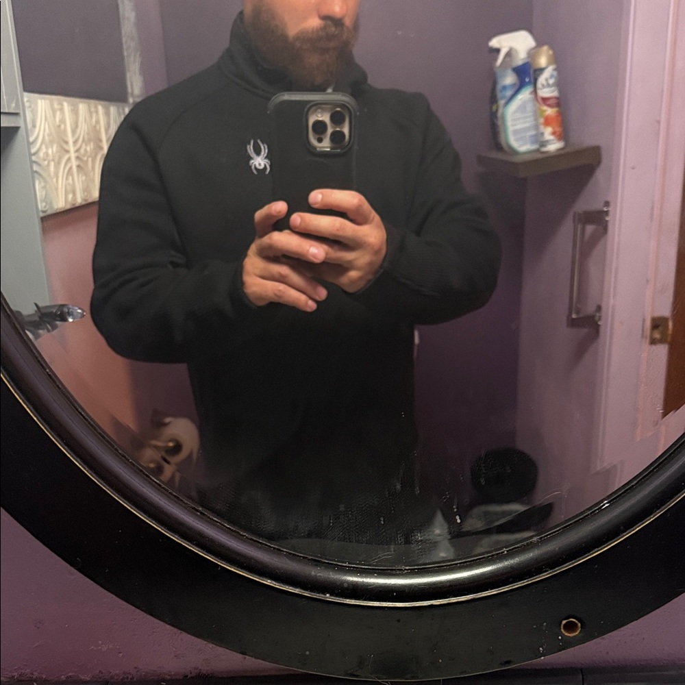 Spyder Men's Black Pullover